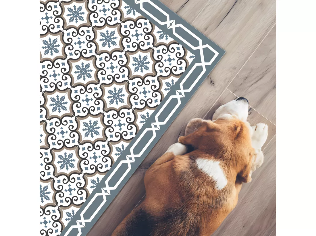 Tapis Vinyle Large l120xH200cm - Yazir Dulce - Vinyle