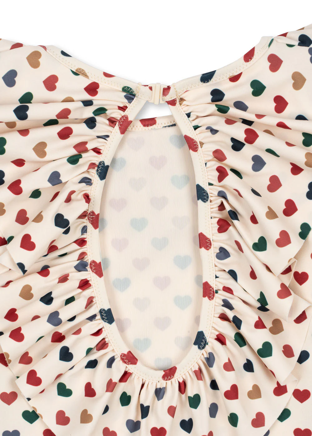 manuca langærmet badedragt - coeur coloré - 9M