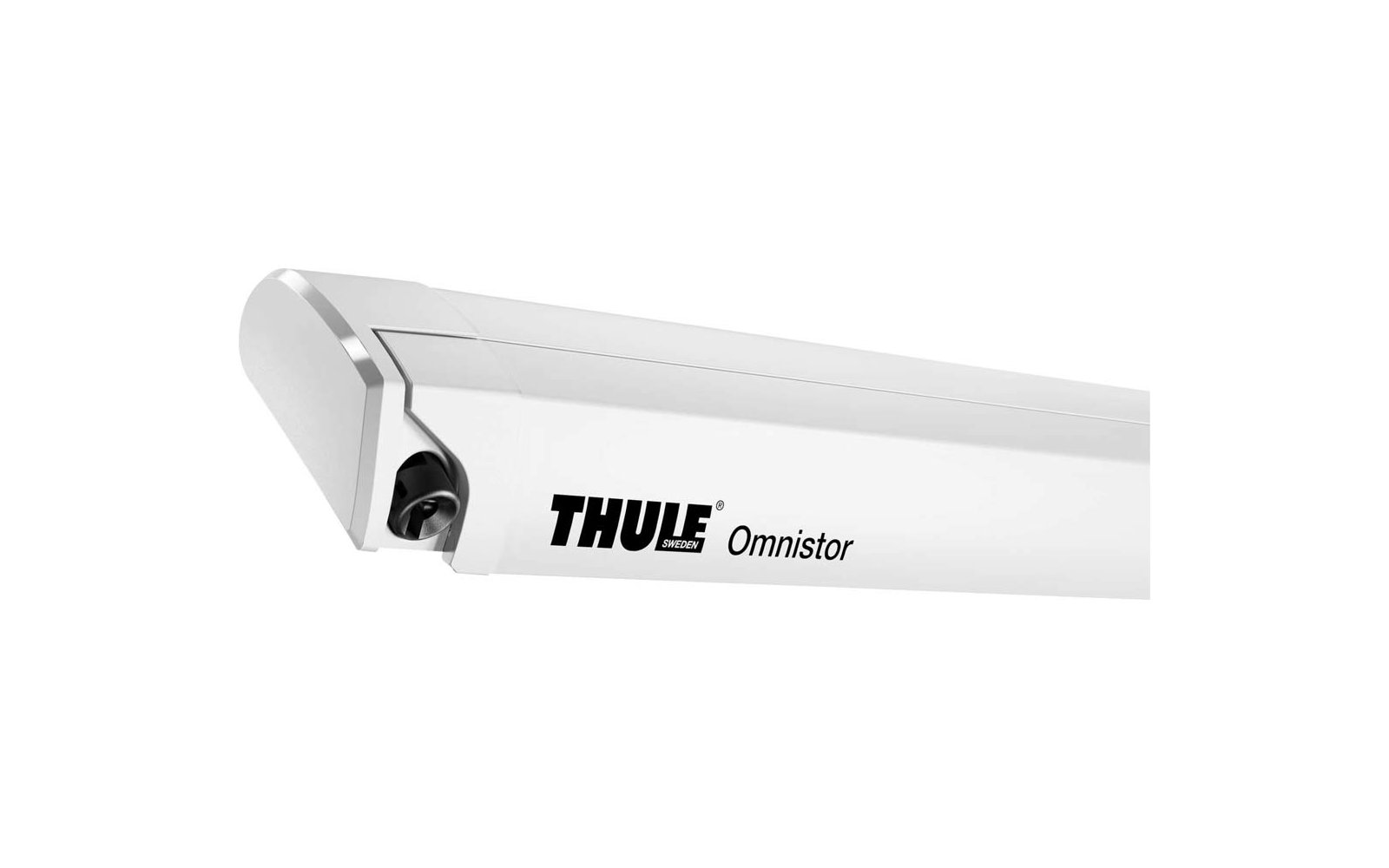Thule Omnistor 9200 Dachmarkise Weiß Tuchfarbe Mystic Grau Länge 4 m