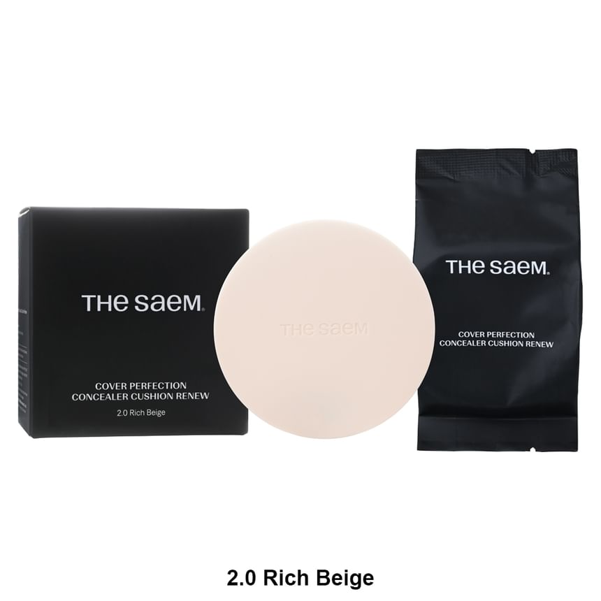 The Saem - Cover Perfection Concealer Cushion Set - 4 kleuren