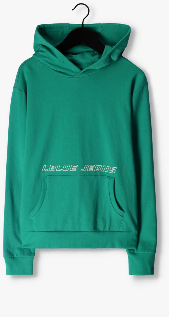 INDIAN BLUE JEANS groene indian blue jeans trui hoodie i. blue jeans pocket