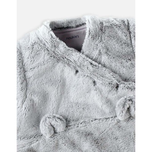 Gigoteuse 90-110 cm Gris fausse fourrure Mix & Match - NOUKIE 'S