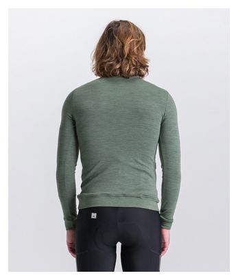 Pull Manches Longues Santini Impetus Merinos Vert