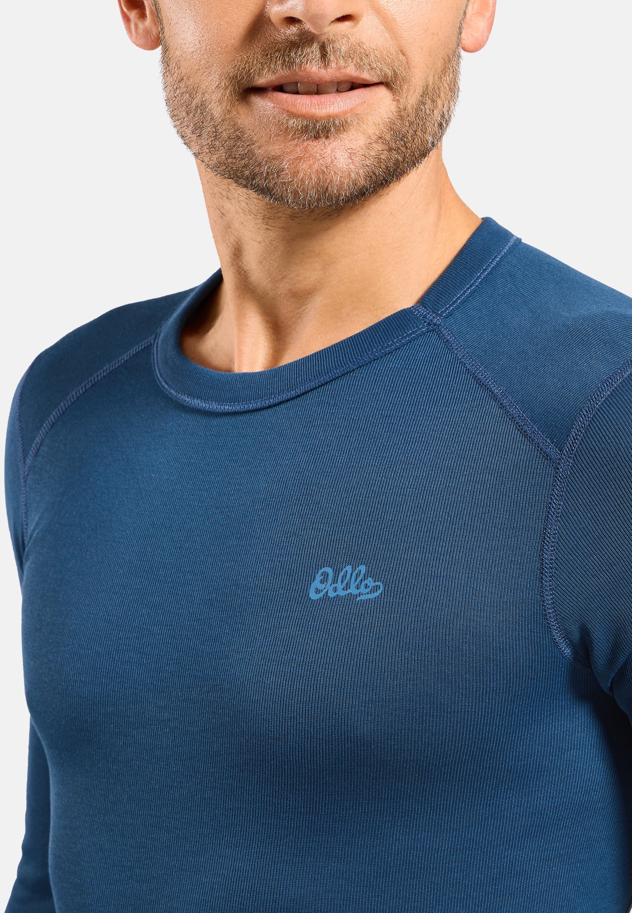 Active Warm Base layer Set in blue wing teal
