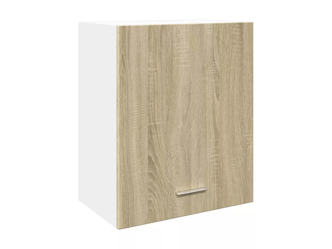 Armoire murale chêne sonoma 50x31x60 cm bois d'ingénierie