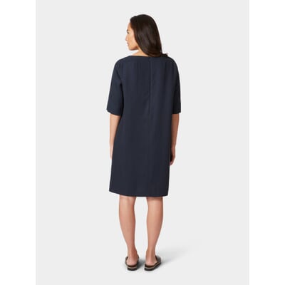 Damenkleid Halbarm, Dunkelblau