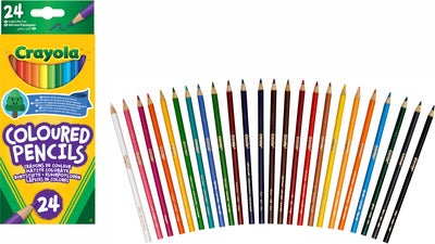 Crayola Fargeblyanter i Tre Eco 24-Pakk