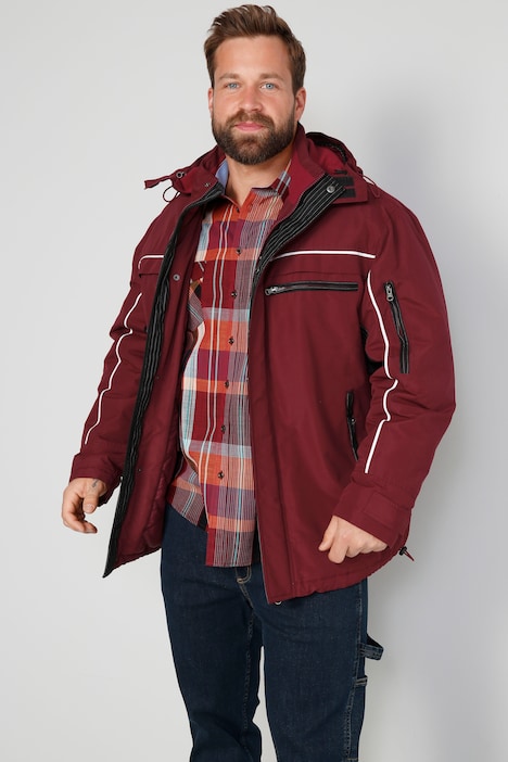 Boston Park Funktions-Jacke, wasserabweisend, Kapuze, bis 74