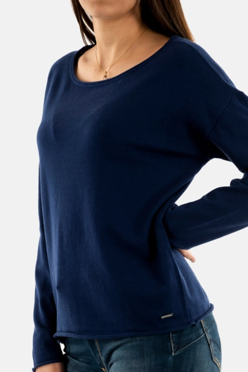 Pull hiver sun valley ulan 6191 bleu sombre