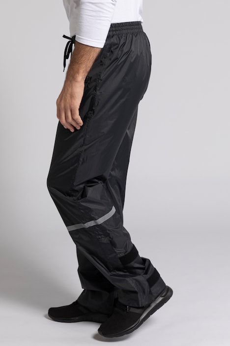 JAY-PI Regen-Hose, Bikewear, wasserdicht, Saum-Klettverschluss, Relaxed Fit