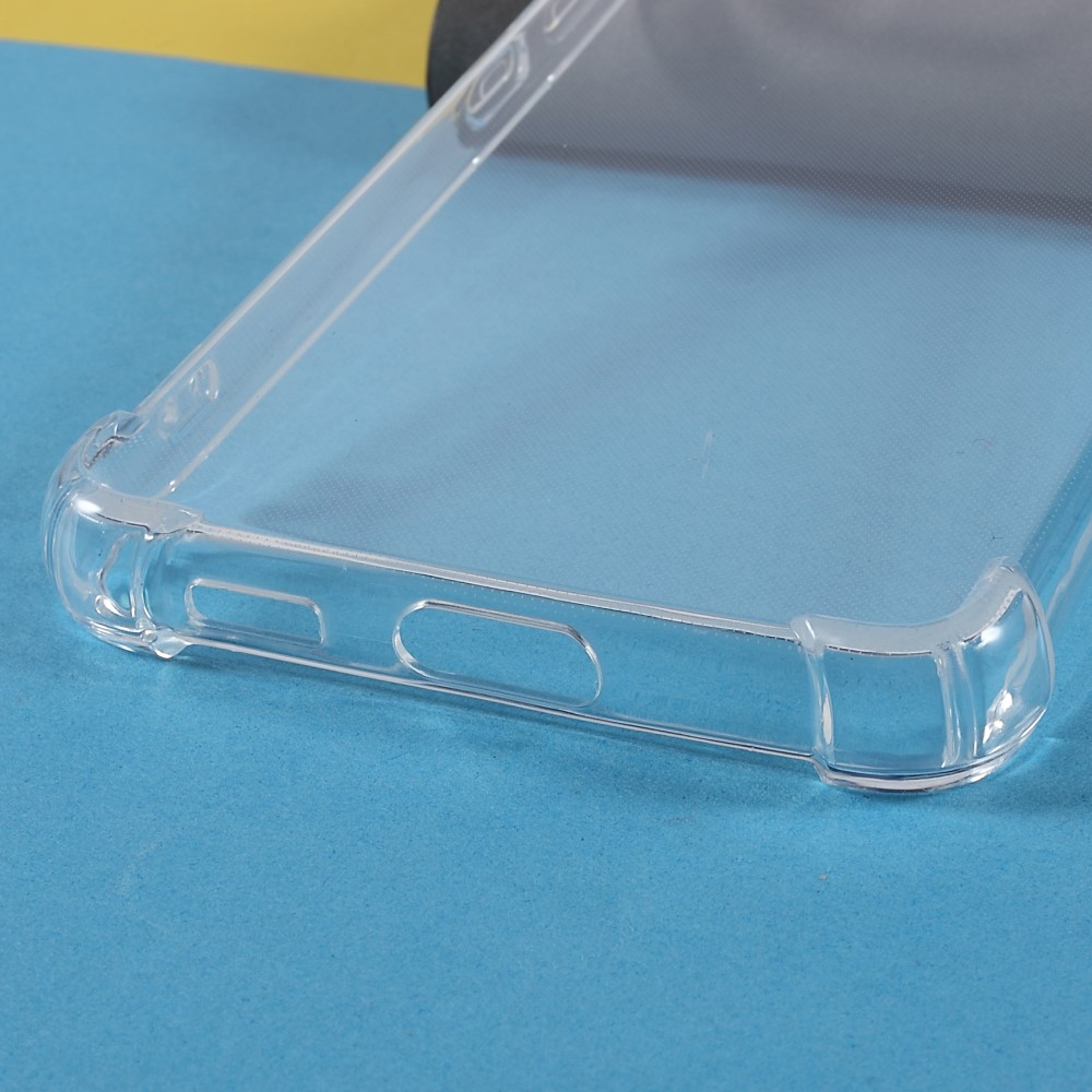Samsung Galaxy A53 5G Gummi Hülle Case Slim Design mit Air Cushion Fallschutz - Transparent