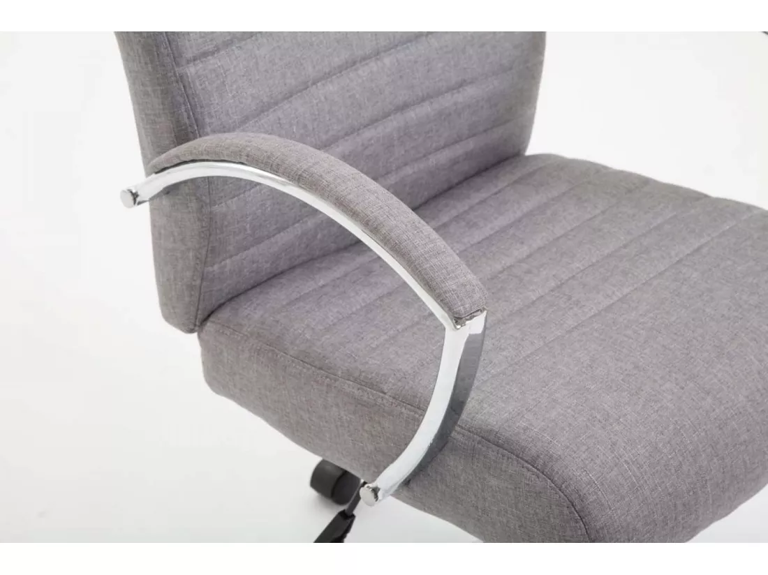 Fauteuil de bureau Valais - Tissu Gris110.00