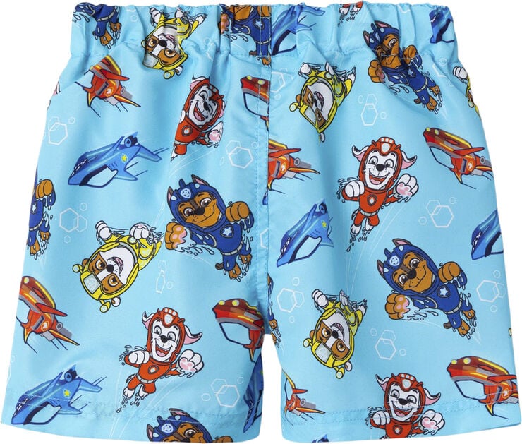 Name It NMMMOTI PAWPATROL LONG SWIMSHORTS C Bluefish