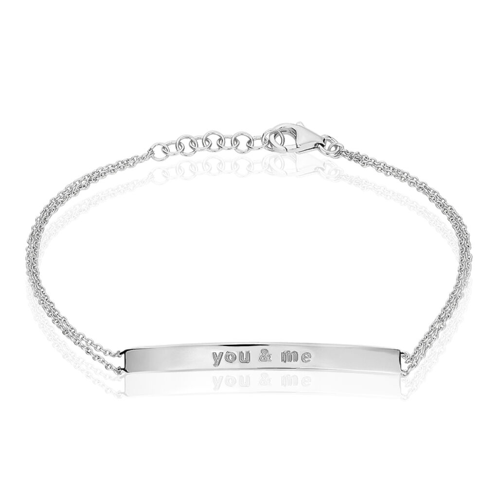 Bracelet Yalai Argent Blanc