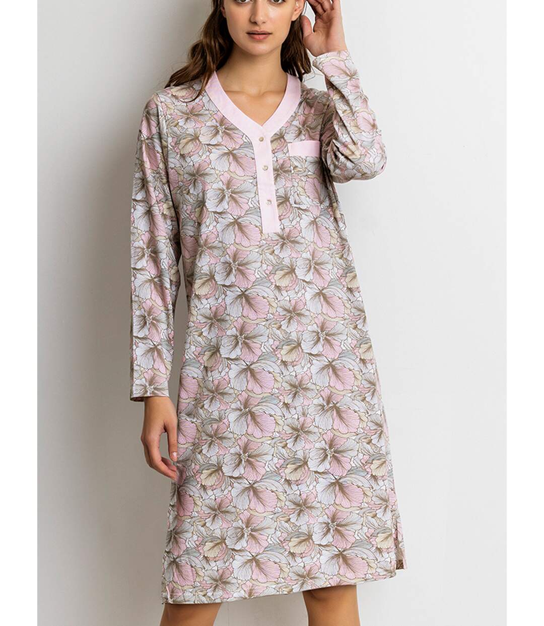 Chemise de nuit manches longues Made With Love Admas
