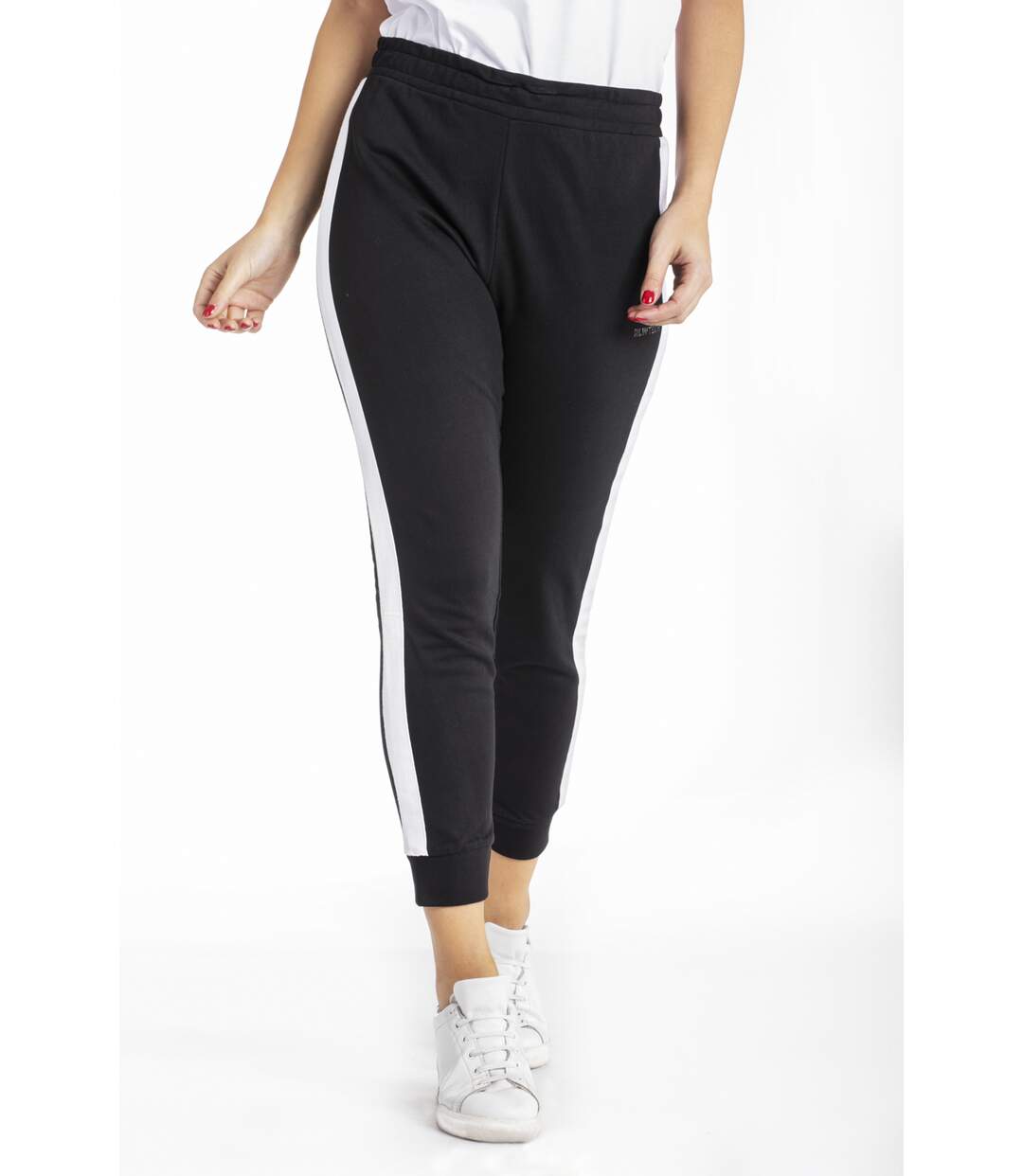 Pantalon en molleton slim fit RLW Tech OXANA NOIR