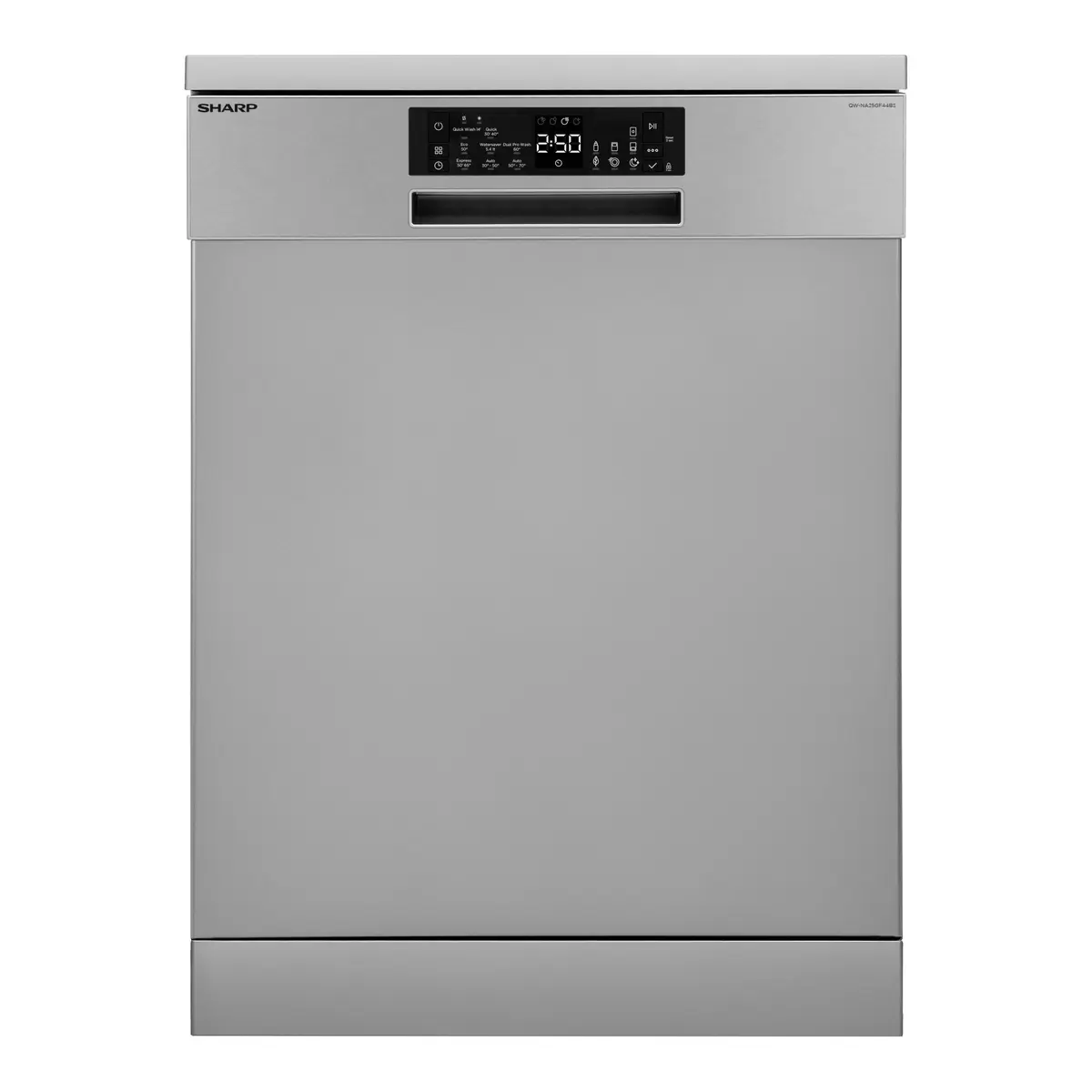 Geschirrspüler freistehend Sharp QW-NA25GF44BS-DE Silber