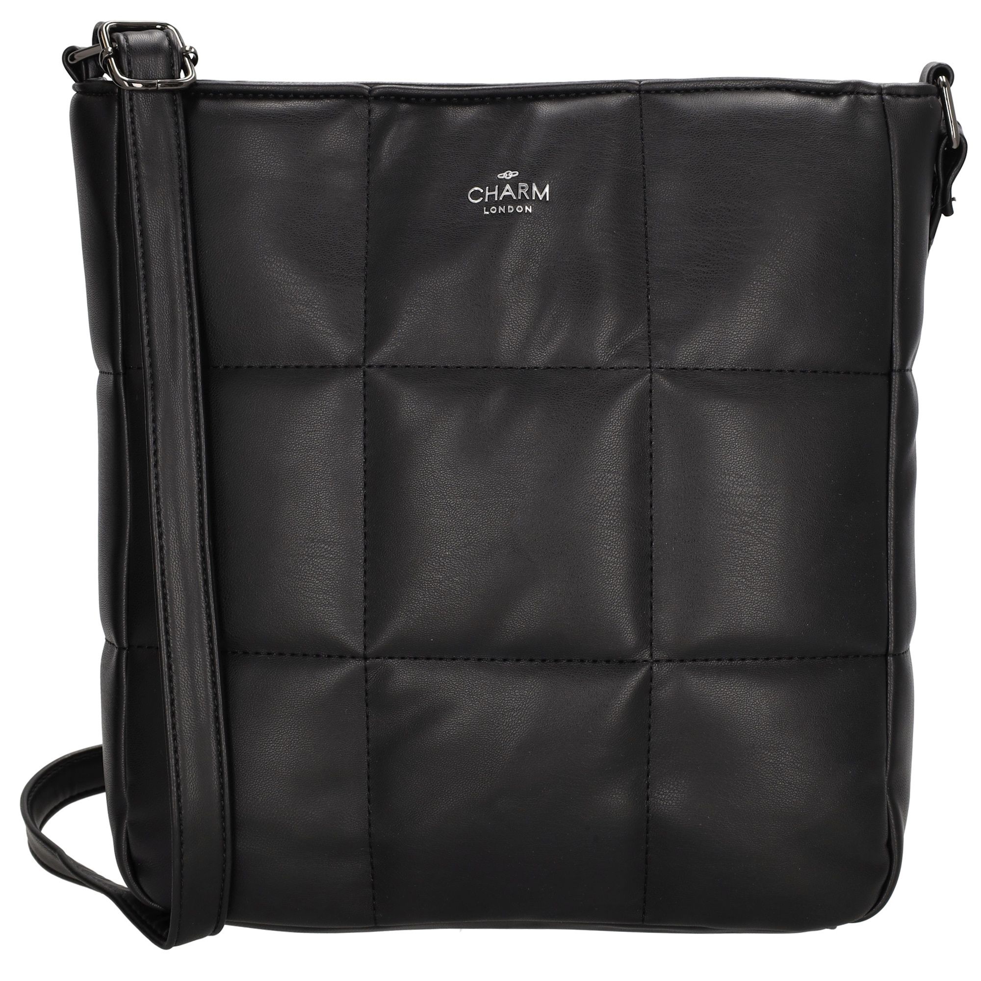 Charm London Manchester Schoudertas Zwart