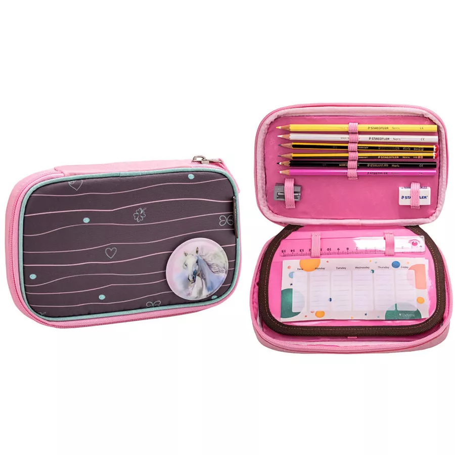 Belmil Schulranzen Premium Smarty Plus Set 5-teilig Mint