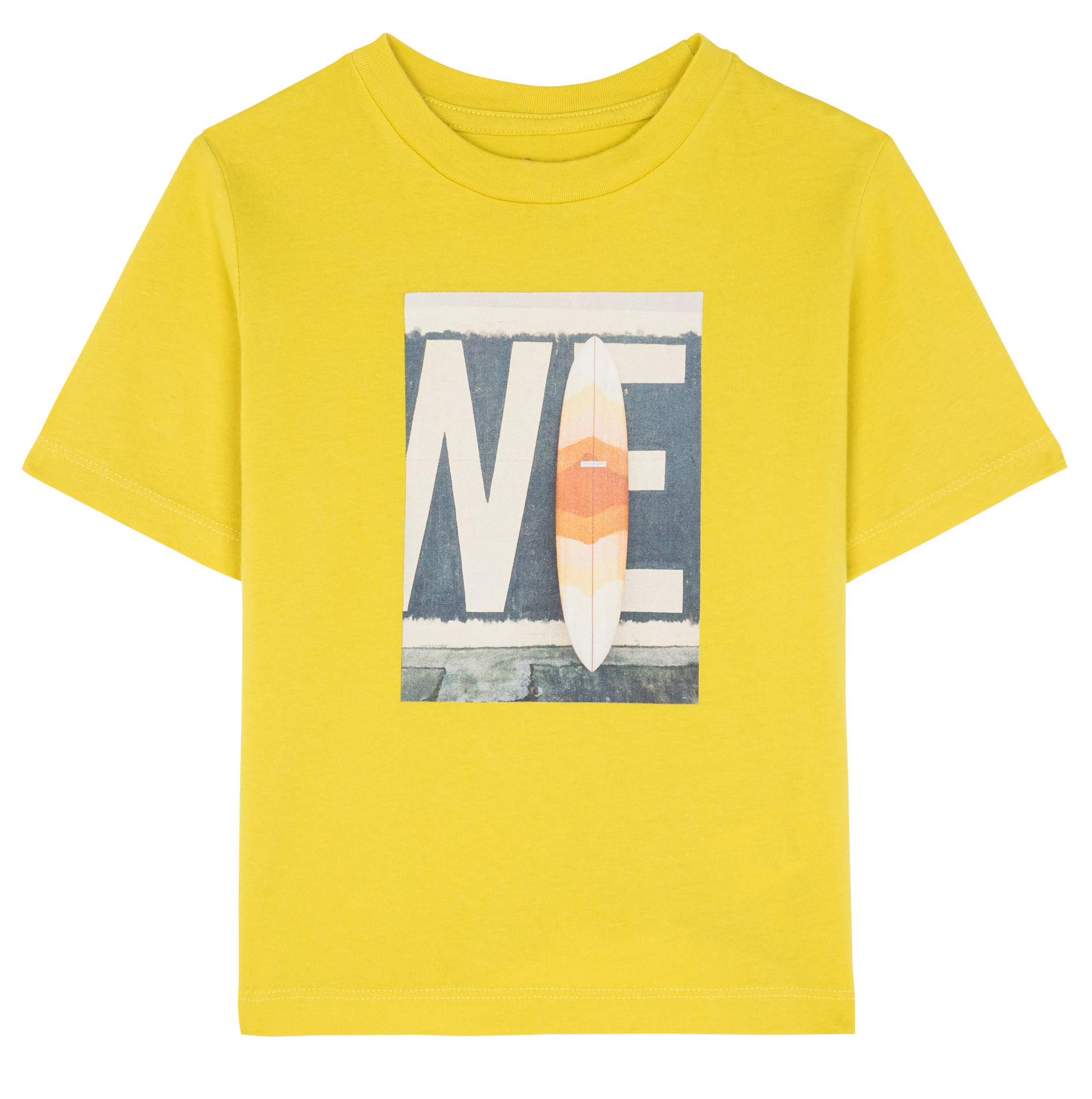 KENNY - Tee-shirt imprimé en coton | Jaune