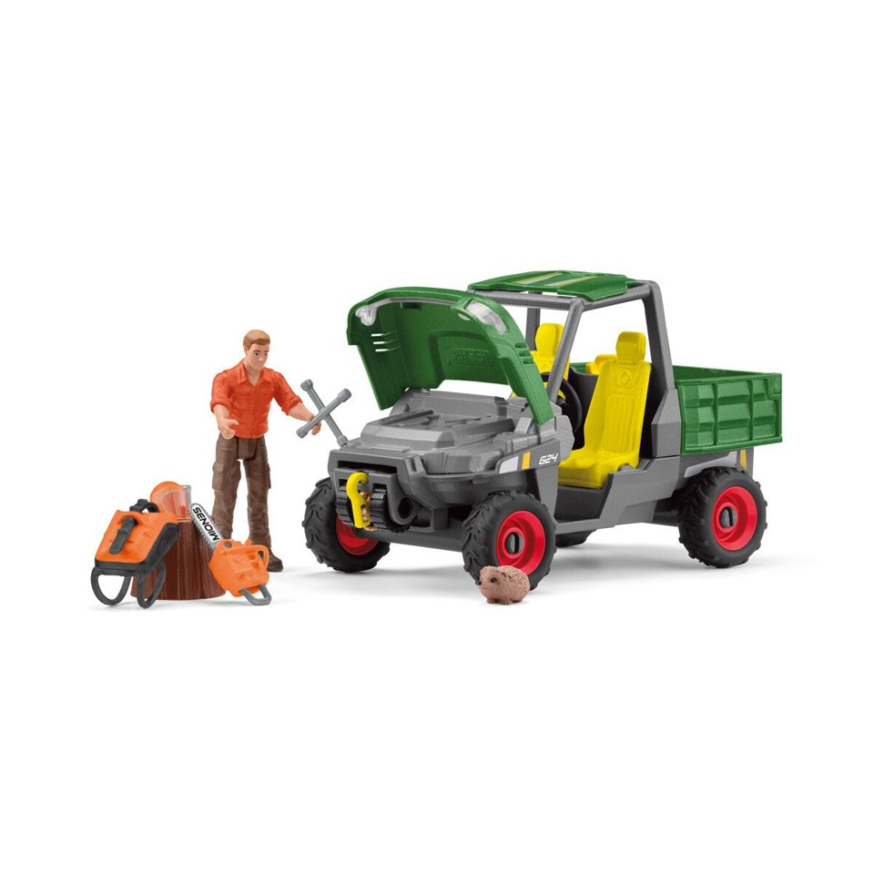 Schleich - Farm World - Arbejde I Skoven (42659)
