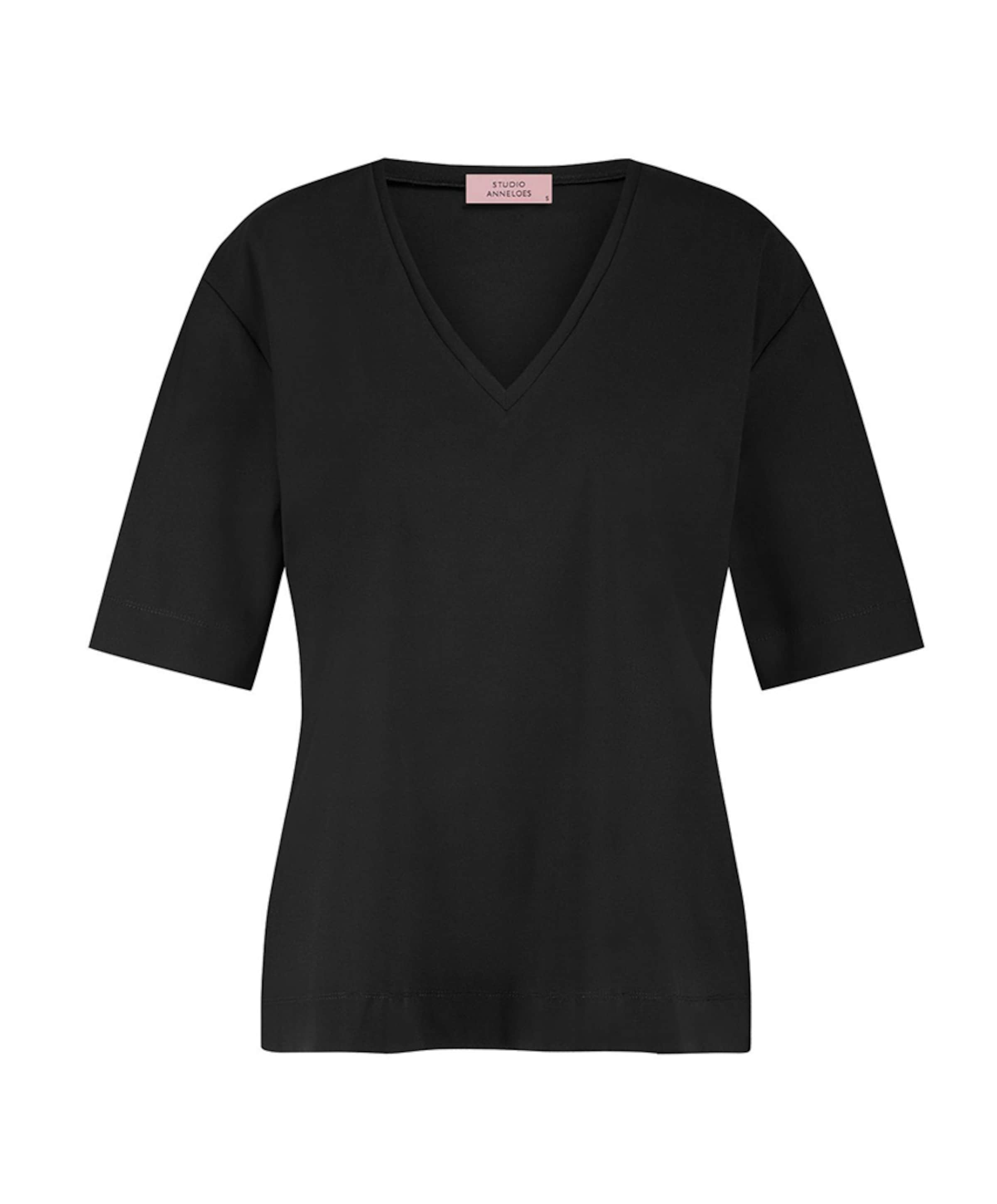 Studio Anneloes Dames T-shirt zwart