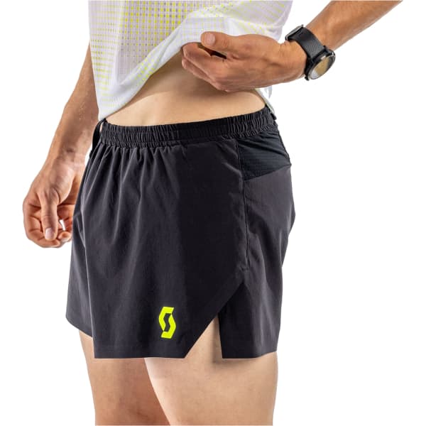 Short running SCOTT SPLIT SHORTS M'S RC RUN ARUBA GREEN BLACK