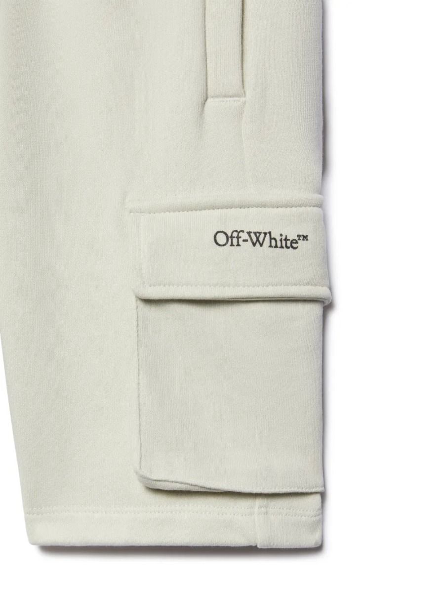 Off-White Diagonal Bookish Sweat Shorts