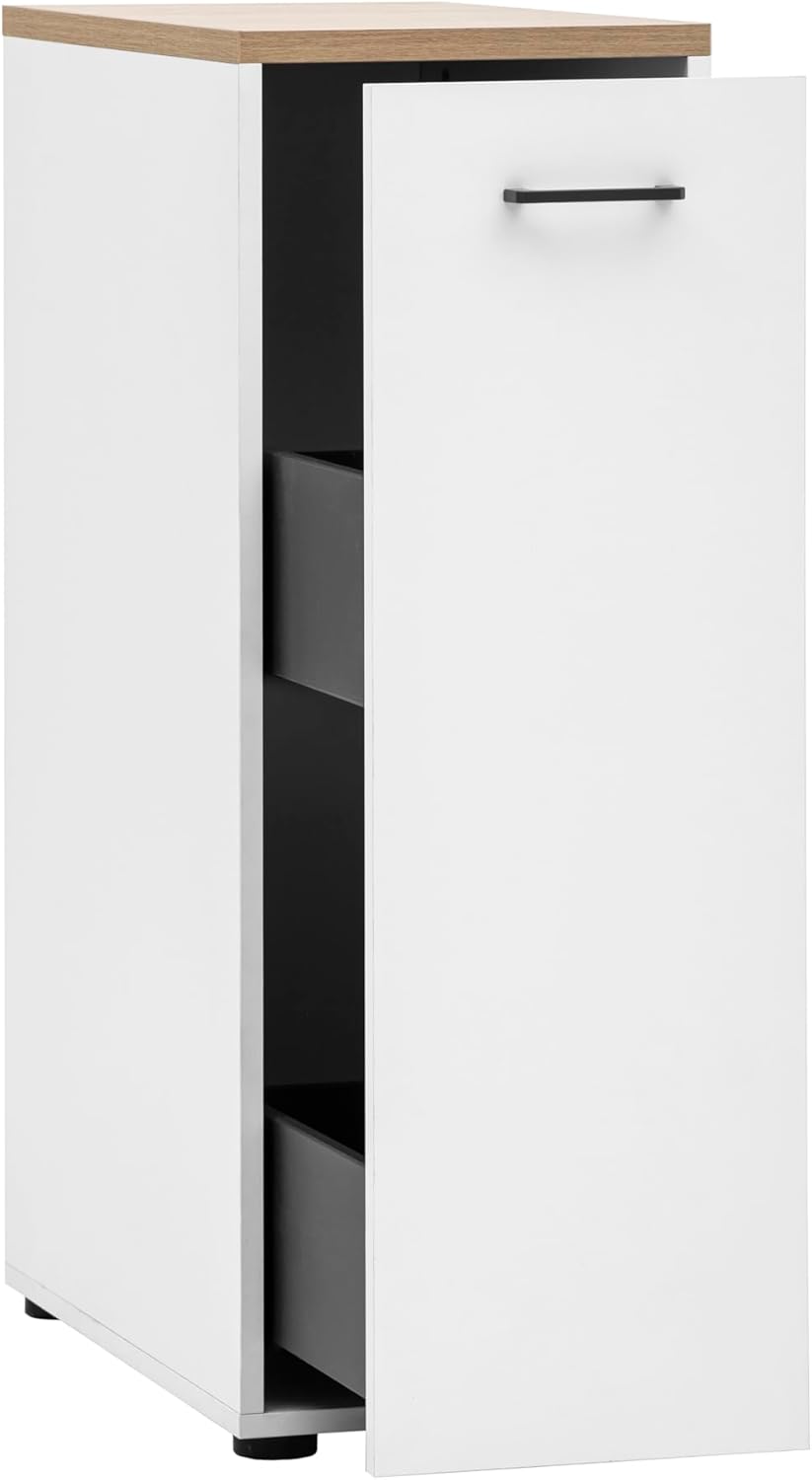 Schildmeyer Apothekerschrank Solea 702051, weiß matt, 32,6 x 60 x 95,8 cm