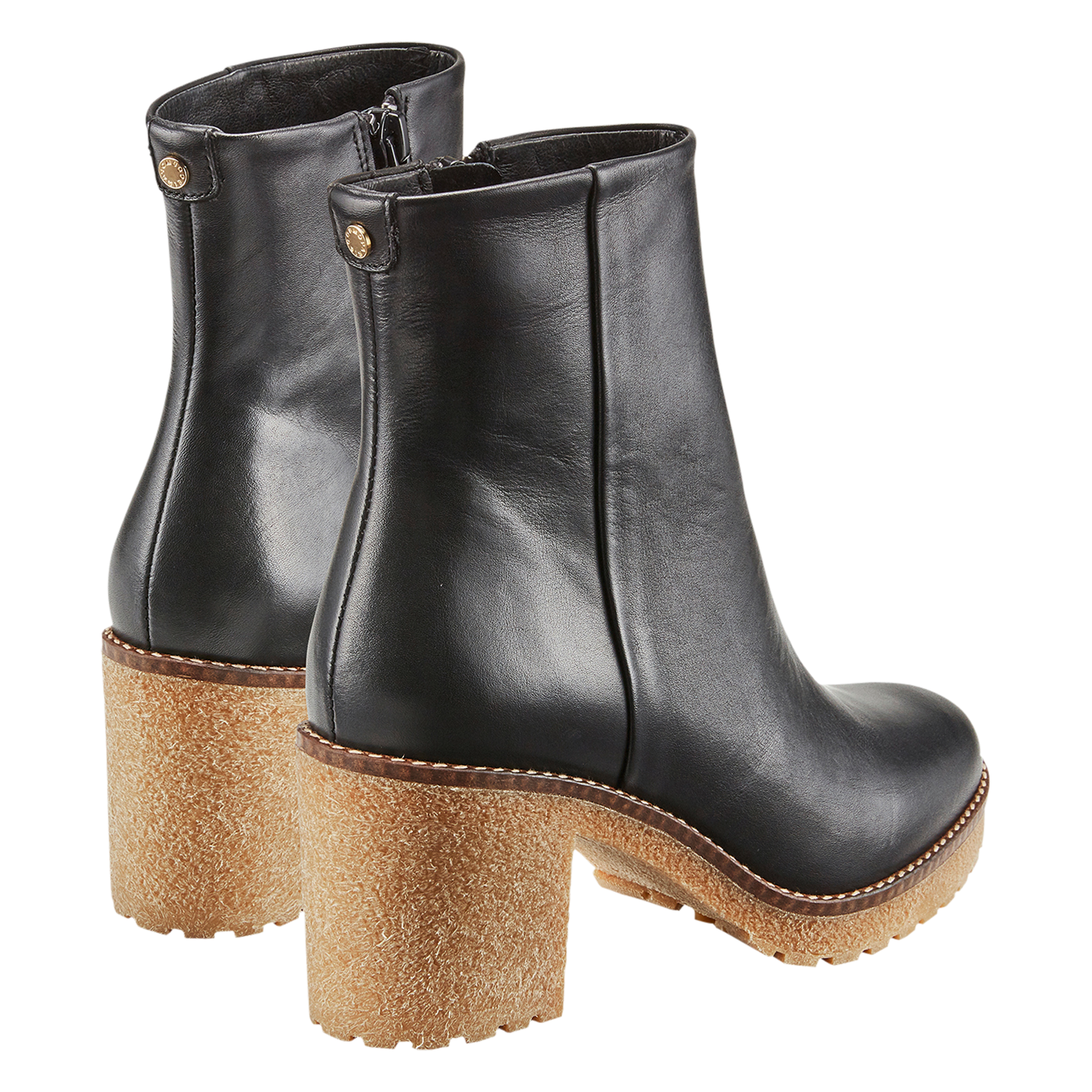 PELAGIA - Bottines en cuir | Noir