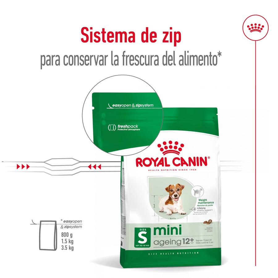 Ração Royal Canin Mini 12+ para cães idosos