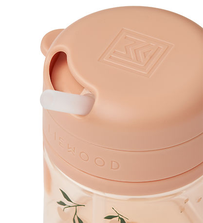 Liewood Becher m. Strohhalme - Pavia - 280 ml - Peach/Sea Shell