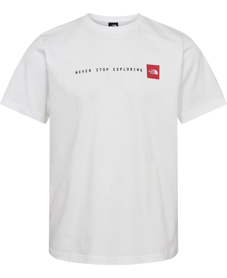 The North Face M S/S NEVER STOP EXPLORING TEE TNF Hvid