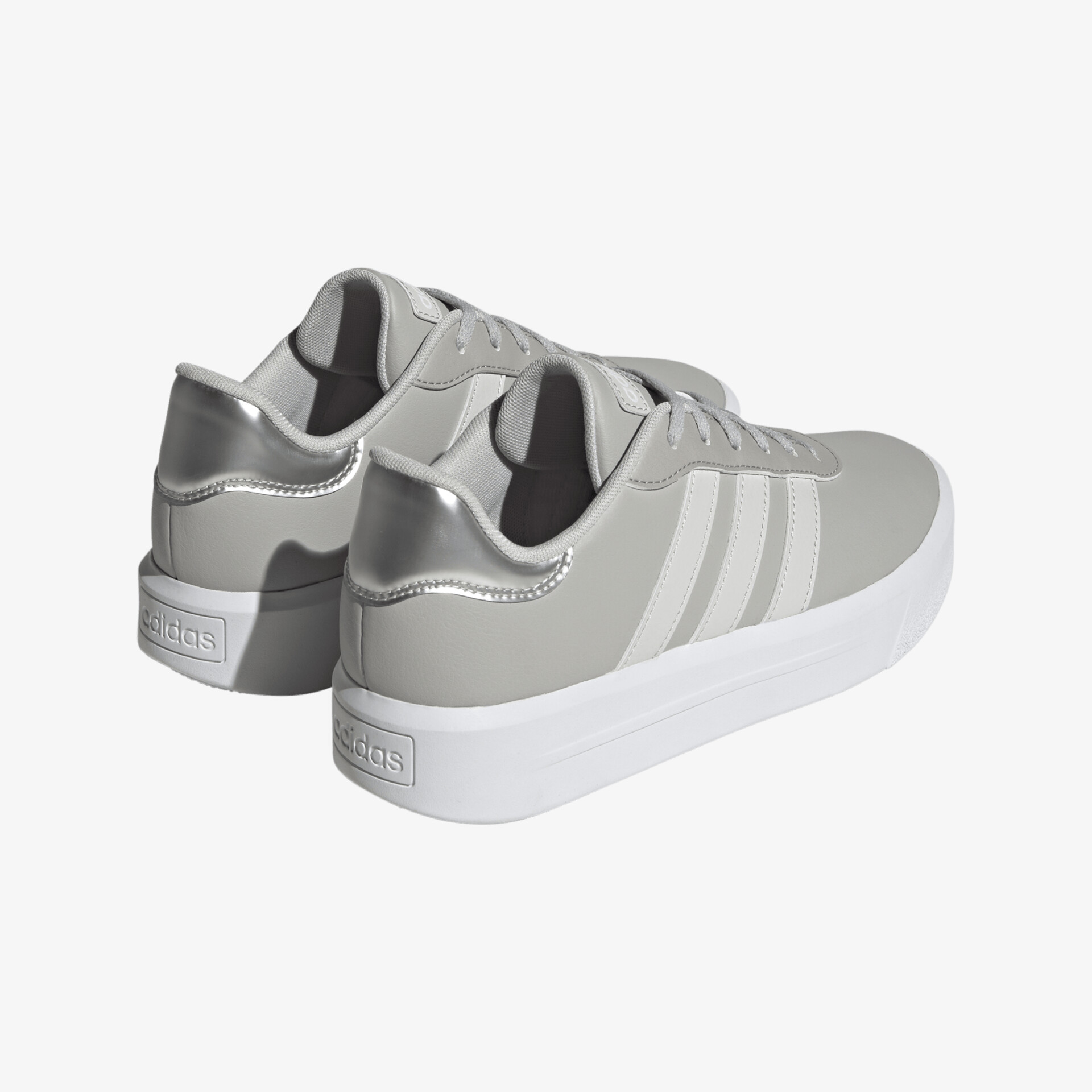 adidas Court Platform Plateau Sneaker grau