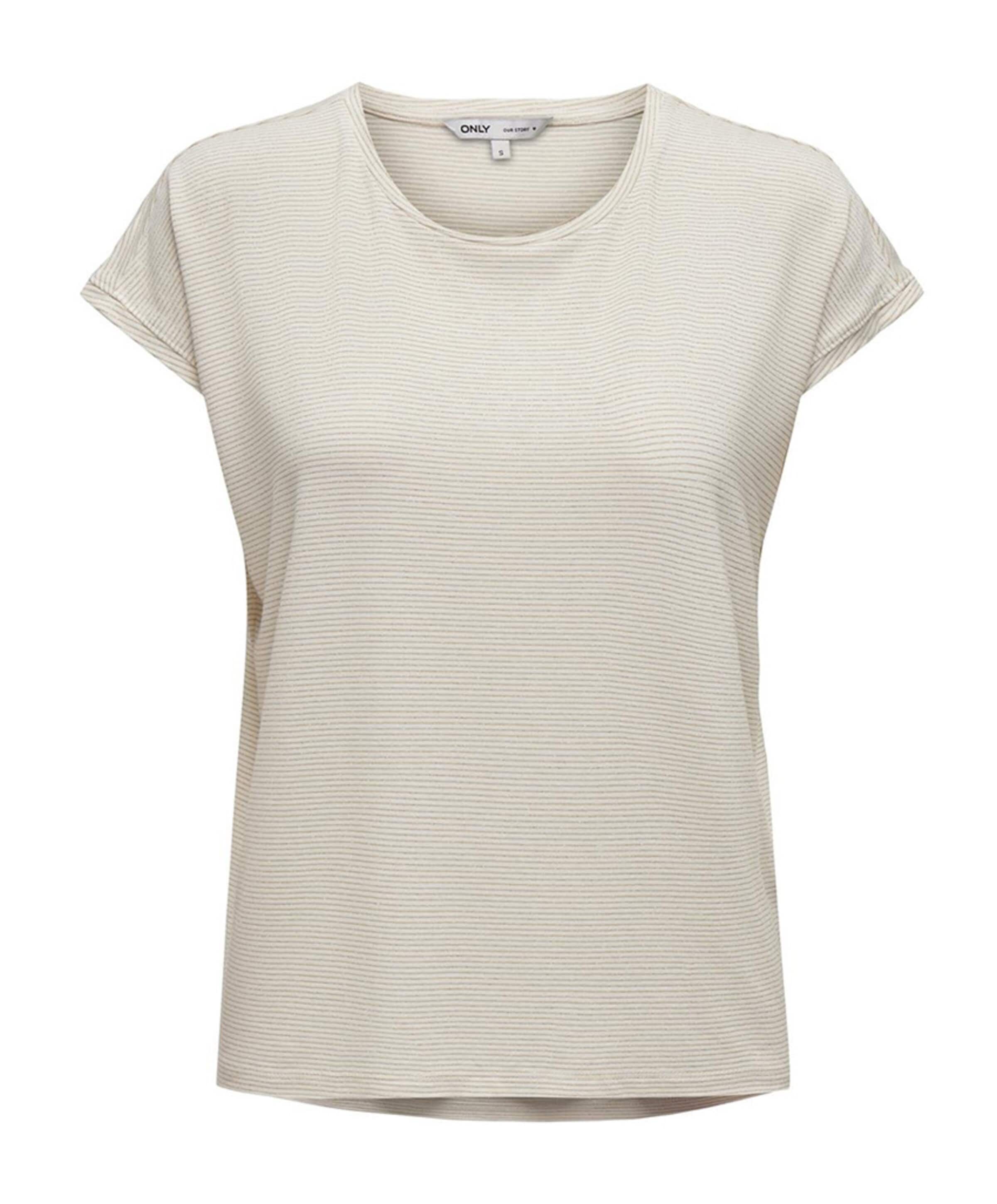Only Dames T-shirt ecru