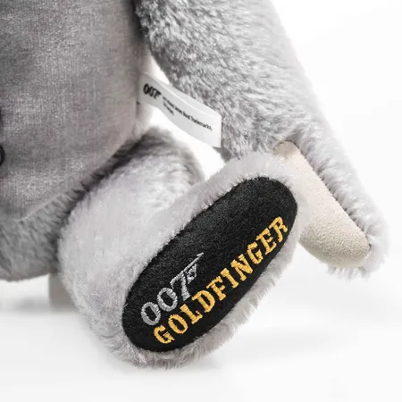 Steiff Teddybär James Bond Goldfinger mit Musikwerk, 30 cm