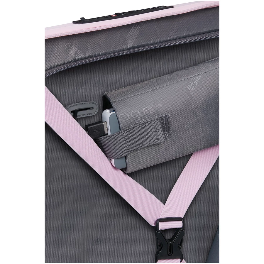 American Tourister Novastream - 4-Rollen Kabinentrolley 55 cm erw. soft pink