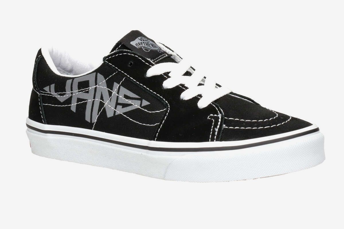 Vans Sk8-Low Logo Schuh kids (black grey)