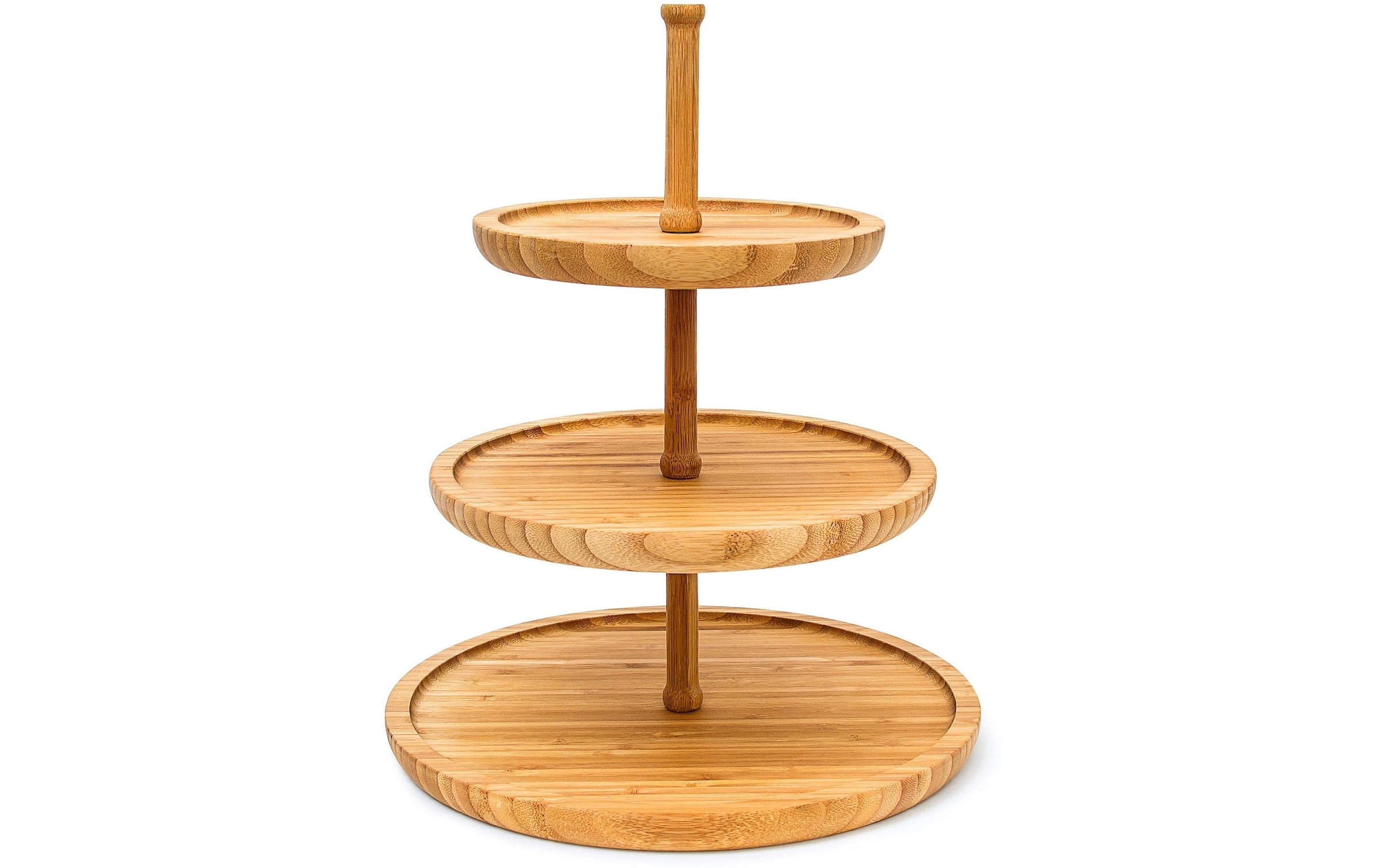 relaxdays Etagere »3-stufig« Holzart: Bambus (China)