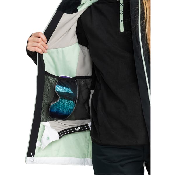 Veste de ski ROXY PEAKSIDE JK SNJT TRUE BLACK