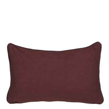 Kussen graphic bordeaux 55 x 35 cm