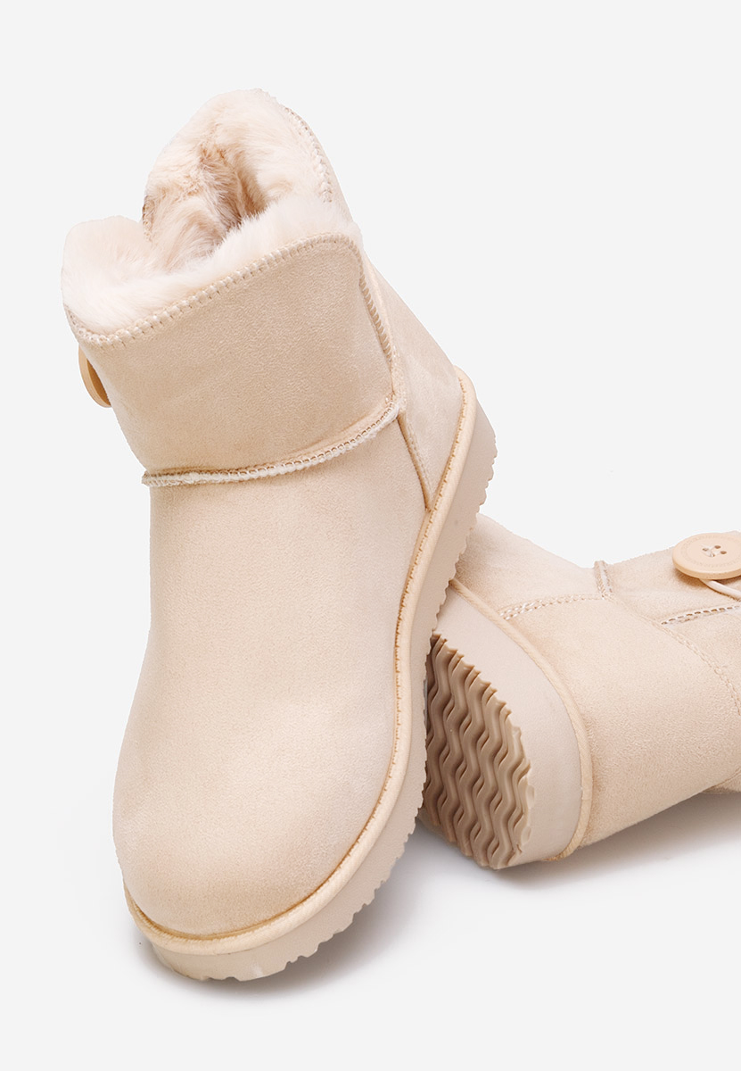 Bottes de neige femme beige Troyes