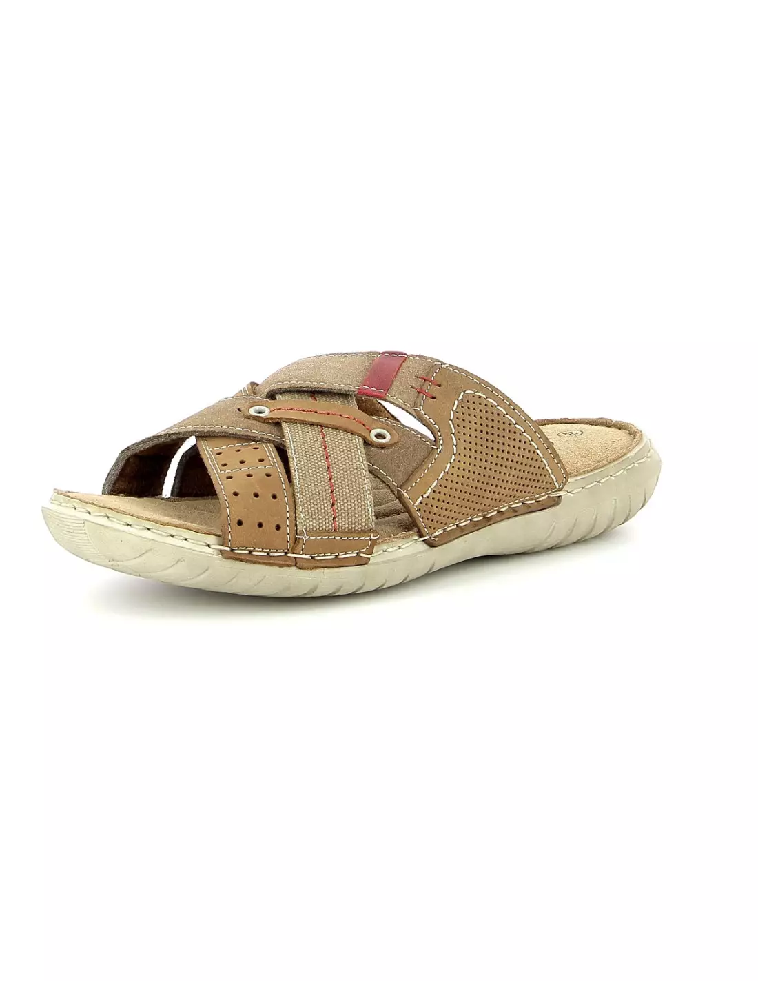LEEWARD 38427 - Sandales, mules & nu-pieds Brown