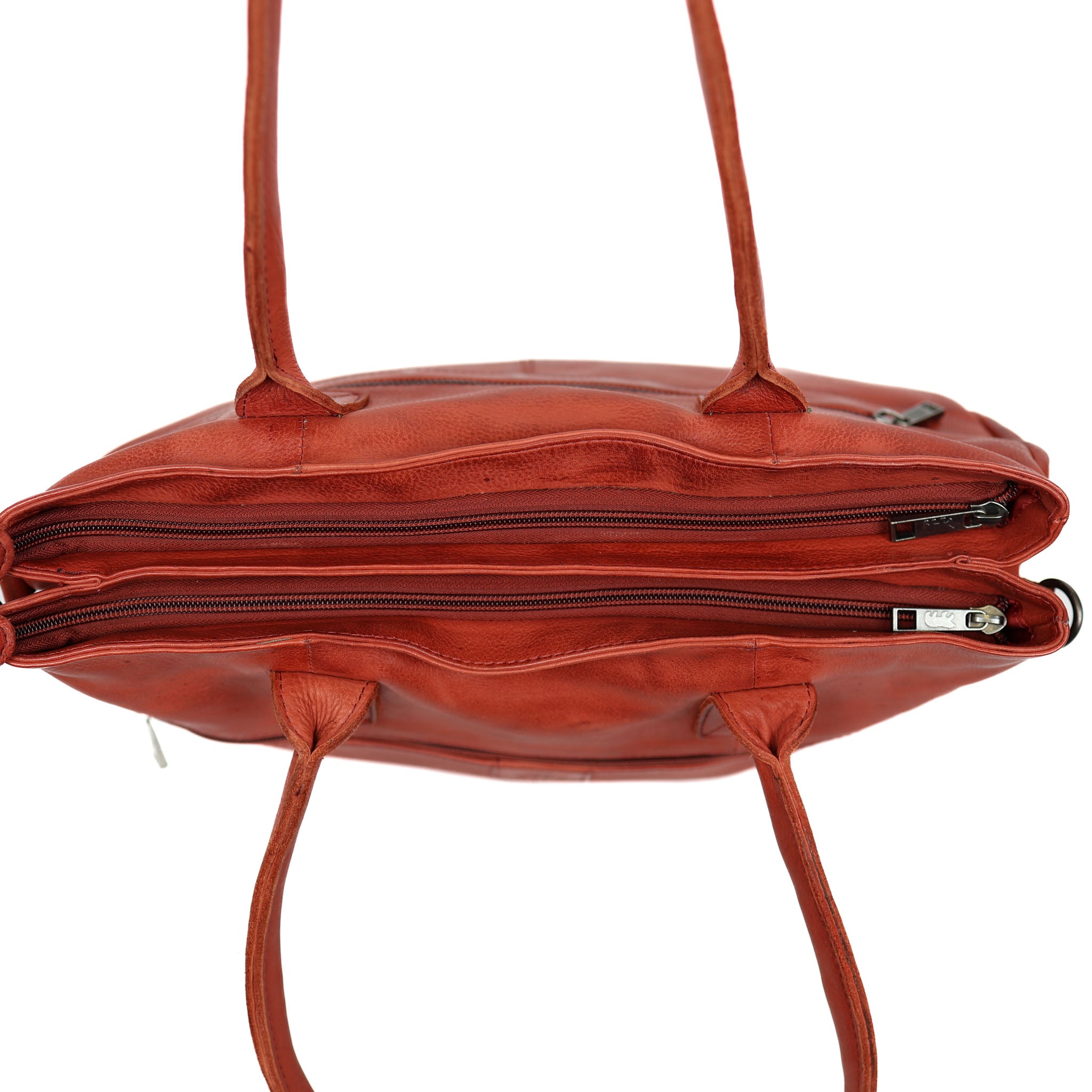 Hand-/schoudertas met laptopvak 'Maeve' rood Rood