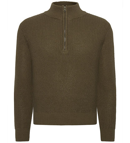 Grunt Bluse - Strick - Durbuy - Army