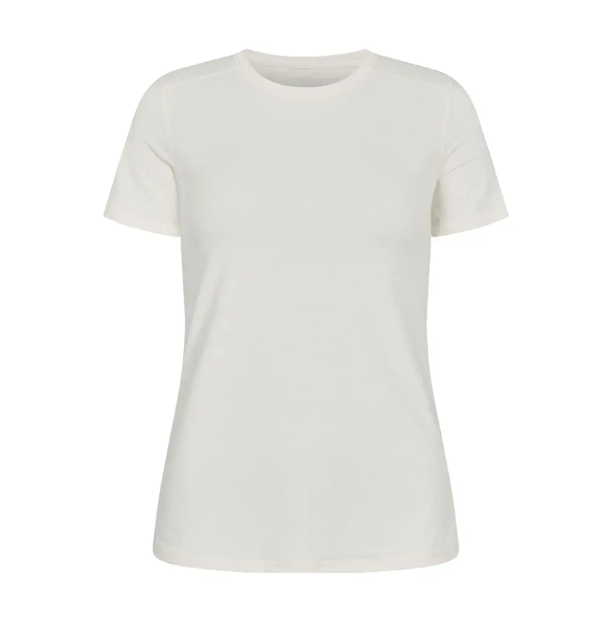 Röhnisch Jacquard Hardloopshirt Korte Mouwen Wit Dames