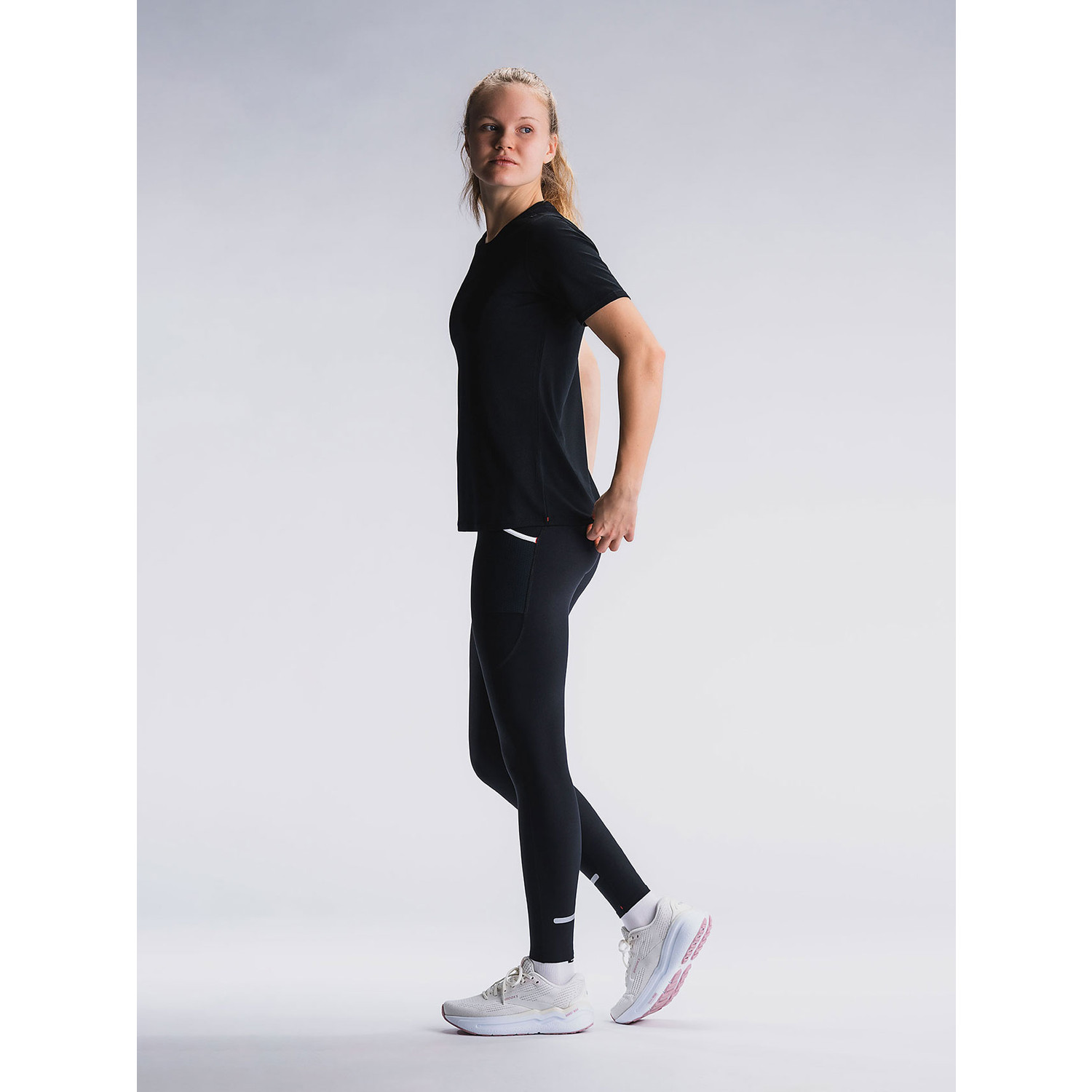 Fusion Run Shirt 2in1 Short Set Dames