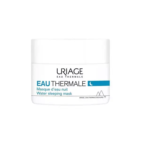 Máscara Noturna Hidratante Suavizante com Água Termal Uriage 50ml