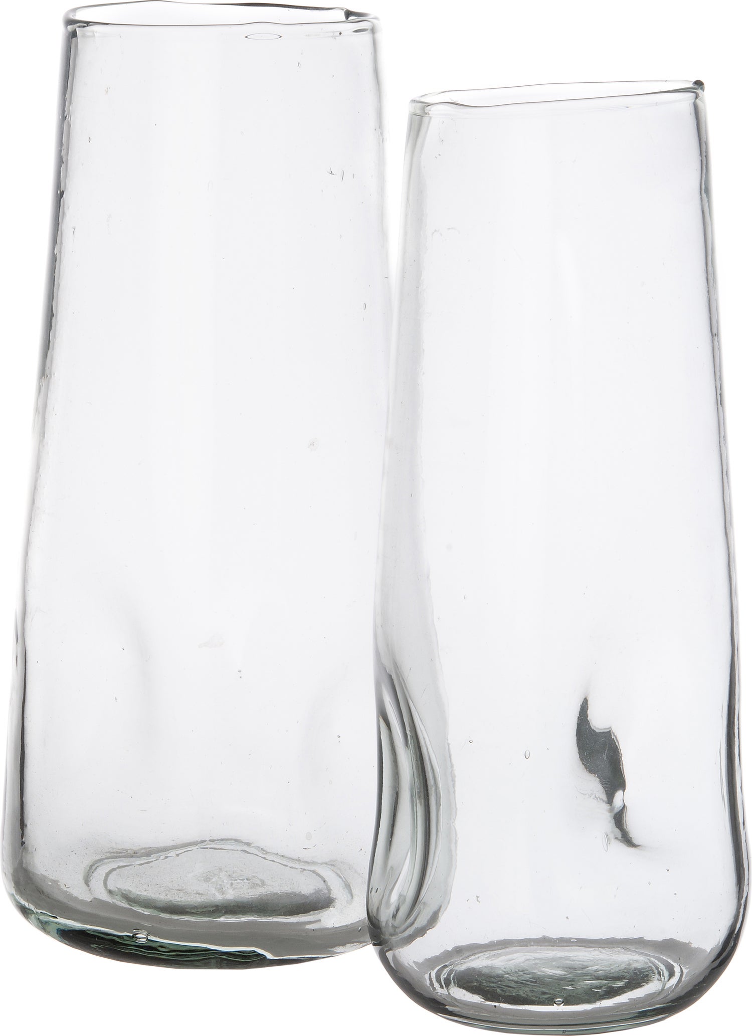 Intratuin vaas Zep transparant D 13 H 35 cm