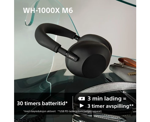 Sony WH-1000XM6 - Black